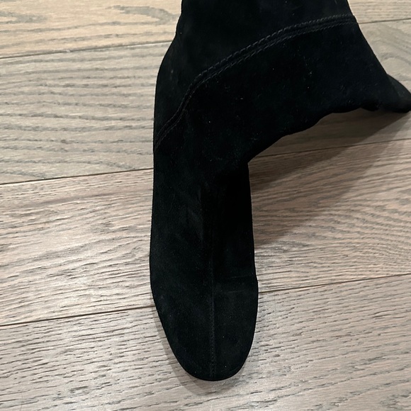 La CANADIENNE Black Women's Winter Wedge Boots - Picture 6 of 6